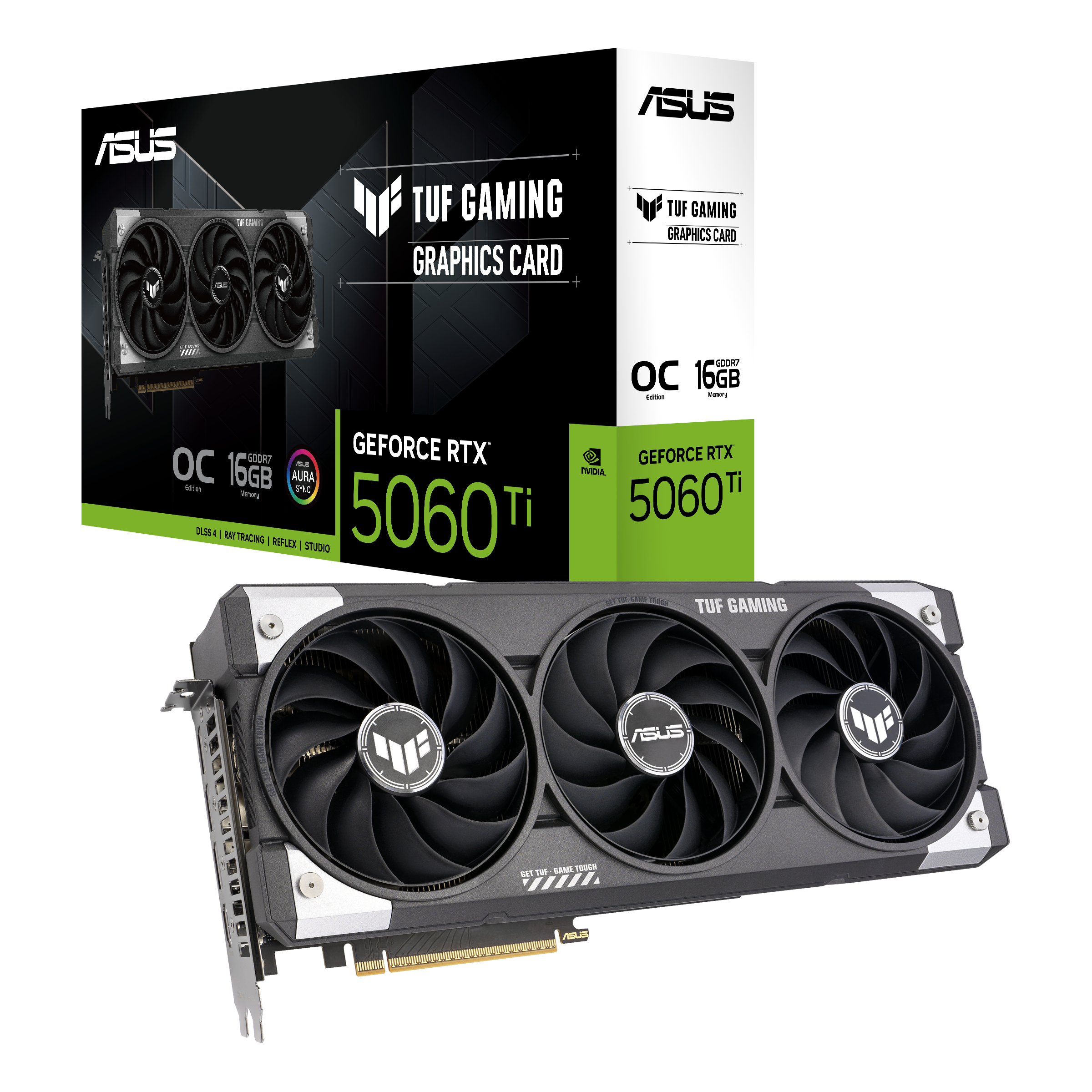 ASUS TUF Gaming TUF-RTX5060TI-O16G-GAMING NVIDIA GeForce RTX 5060 Ti 16 GB GDDR7 - Afbeelding 4