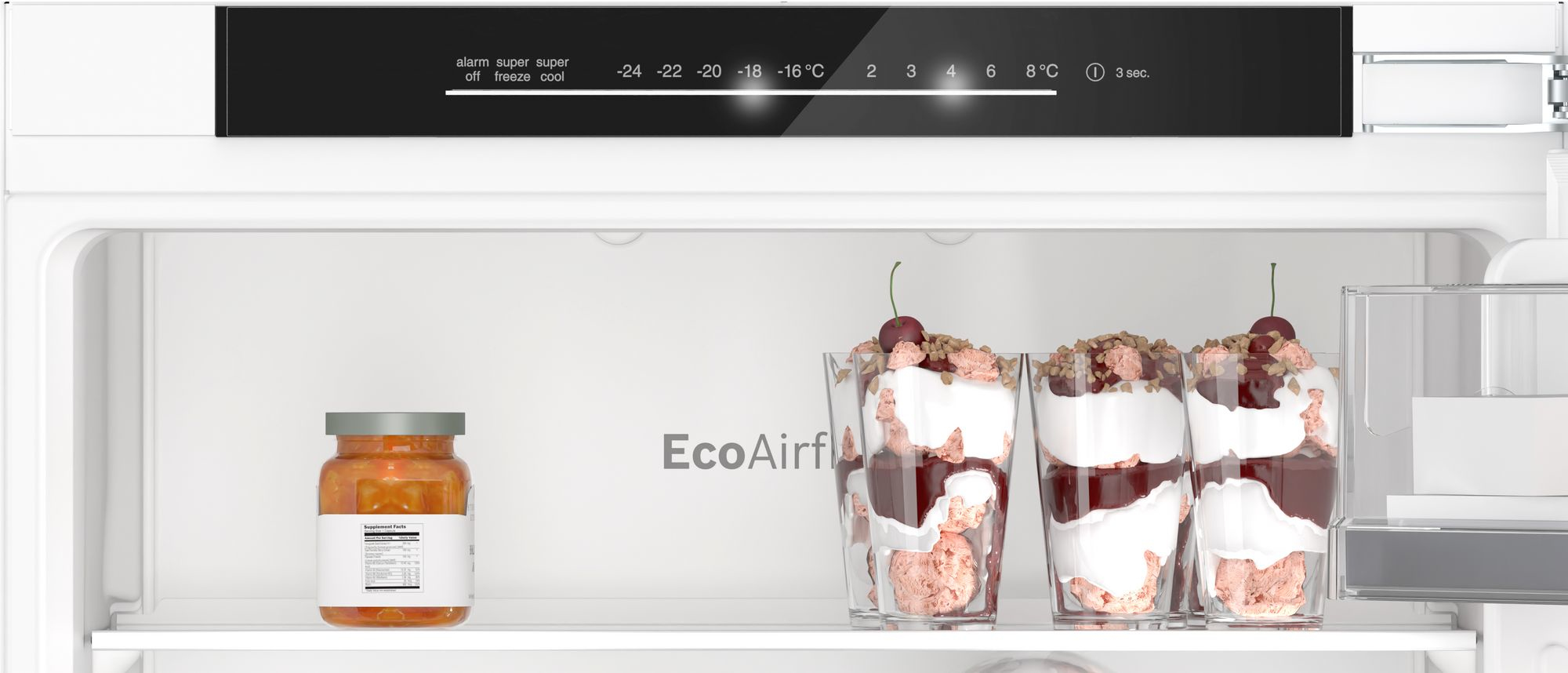 Bosch KIN86ADD0 koel-vriescombinatie Vrijstaand 260 l D Wit - Afbeelding 2