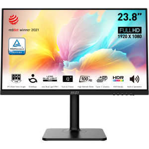 MSI Modern MD2412P computer monitor 60,5 cm (23.8") 1920 x 1080 Pixels Full HD LED Zwart