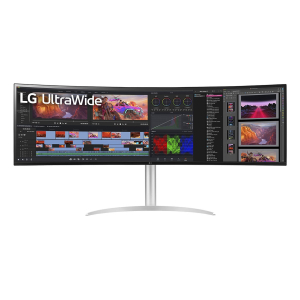 LG 49BQ95C-W computer monitor 124,5 cm (49") 5120 x 1440 Pixels UltraWide Dual Quad HD Wit