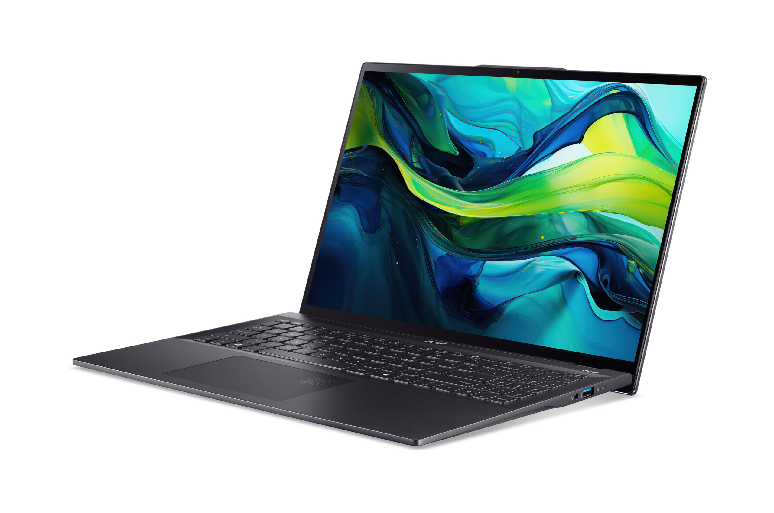 Acer Swift SF16-51T-932H Intel Core Ultra 9 288V Laptop 40,6 cm (16") Touchscreen 2.8K 32 GB LPDDR5x-SDRAM 2 TB SSD Wi-Fi 7 (802.11be) Windows 11 Home Zwart - Afbeelding 3