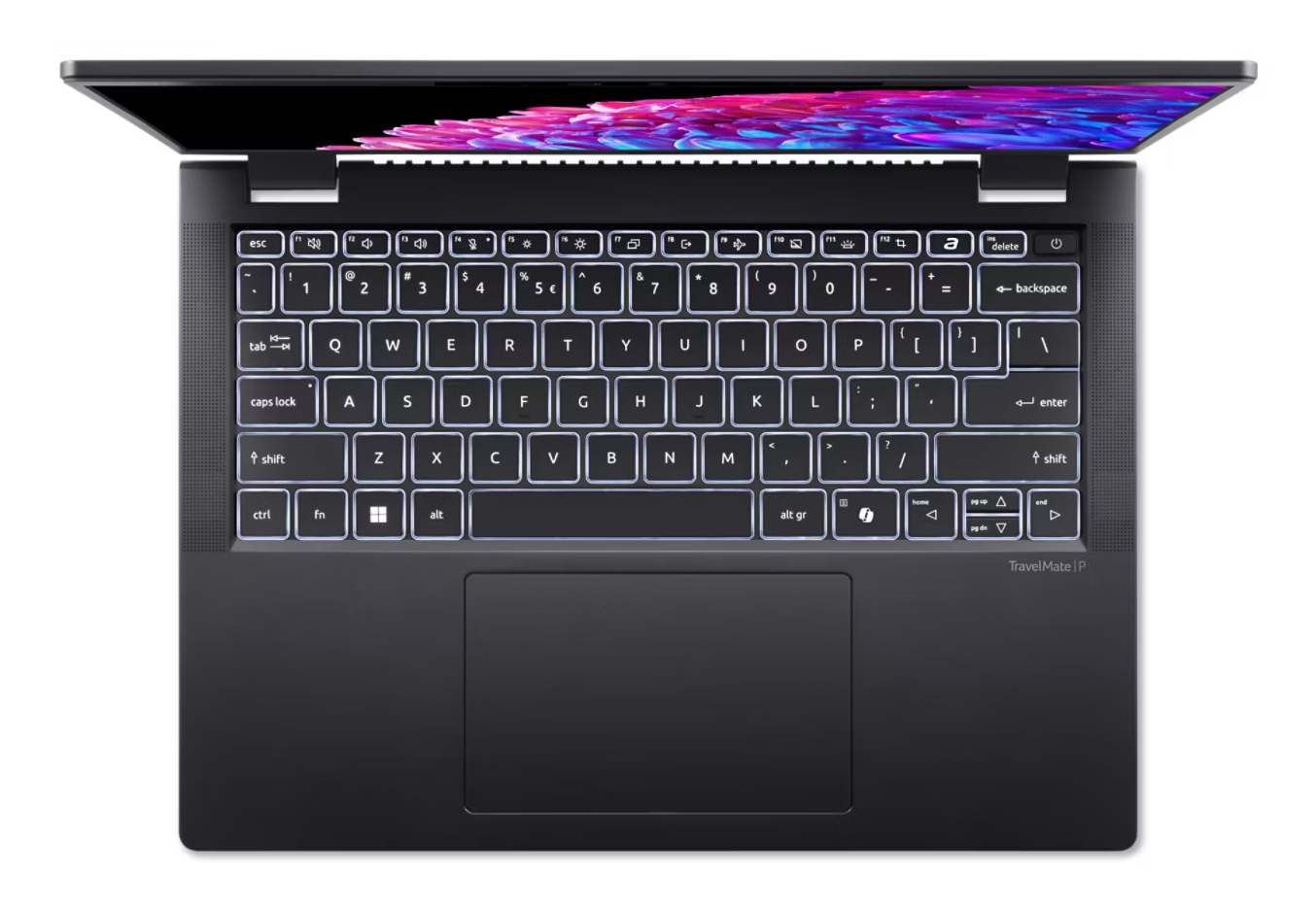 Acer TravelMate P6 TMP614-73-TCO-58ZV Intel Core Ultra 5 125H Laptop 35,6 cm (14") WUXGA 32 GB LPDDR5x-SDRAM 1 TB SSD Wi-Fi 7 (802.11be) Windows 11 Pro Zwart - Afbeelding 4