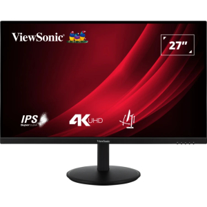 Viewsonic VG Series VG2708-4K LED display 68,6 cm (27") 3840 x 2160 Pixels 4K Ultra HD Zwart