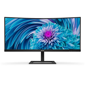 Philips E Line 346E2CUAE/23 LED display 86,4 cm (34") 3440 x 1440 Pixels Wide Quad HD LCD Zwart