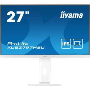 iiyama ProLite XUB2797HSU-W2 computer monitor 68,6 cm (27") 1920 x 1080 Pixels Full HD LED Wit