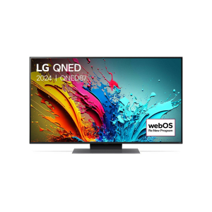 LG 65QNED87T6B 65" | Ultra HD 4K QNED Smart TV | WebOS + Wifi | Local Dimming voor Diepe Zwarttinten | 100Hz
