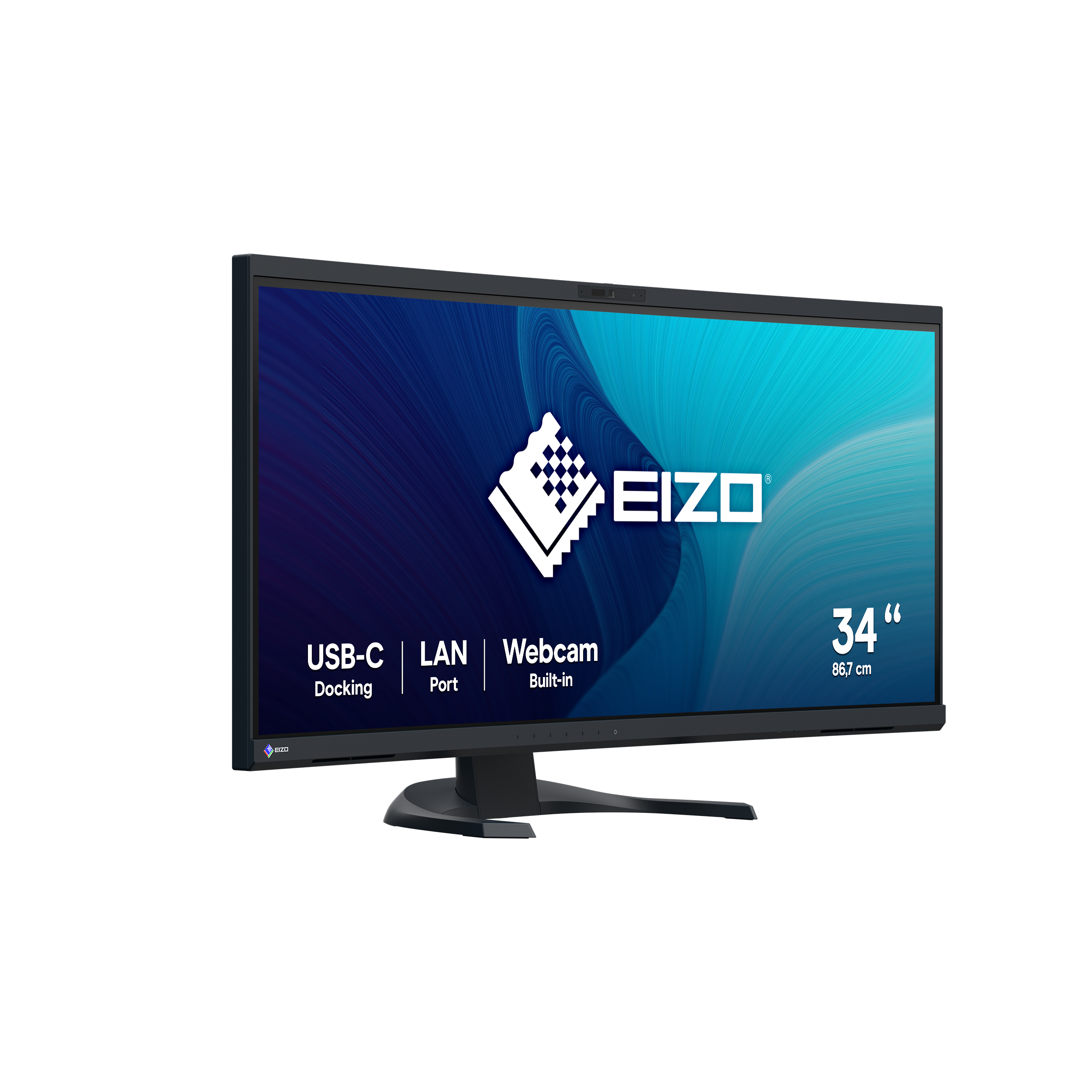 EIZO FlexScan EV3450XC-BK LED display 86,6 cm (34.1") 3440 x 1440 Pixels UltraWide Quad HD Zwart - Afbeelding 8