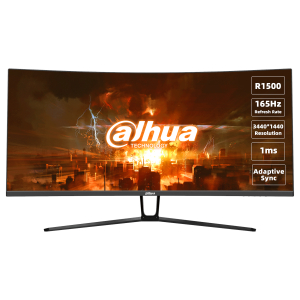 Dahua Technology LM34-E330C computer monitor 86,4 cm (34") 3440 x 1440 Pixels UltraWide Quad HD LCD Zwart, Rood