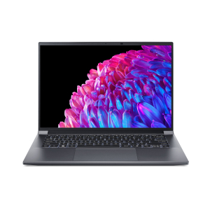 Acer Swift SFX14-72G-57B5 Intel Core Ultra 5 125H Laptop 36,8 cm (14.5") 2.8K 32 GB LPDDR5-SDRAM 1 TB SSD NVIDIA GeForce RTX 4050 Wi-Fi 6 (802.11ax) Windows 11 Pro Grijs