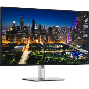 DELL UltraSharp U3225QE computer monitor 80 cm (31.5") 3840 x 2160 Pixels 4K Ultra HD LCD Zwart, Zilver