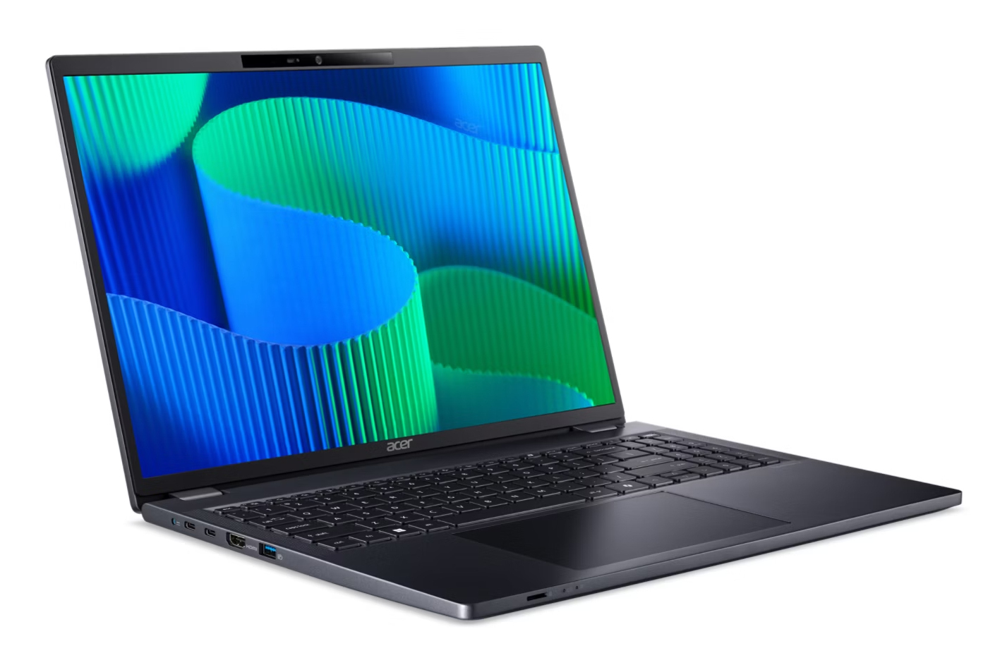 Acer TravelMate P4 TMP416-53-TCO-747D Intel Core Ultra 7 155U Laptop 40,6 cm (16") WUXGA 32 GB DDR5-SDRAM 1 TB SSD Wi-Fi 6E (802.11ax) Windows 11 Pro Blauw - Afbeelding 3