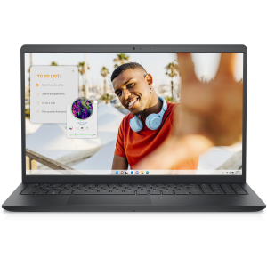 DELL Inspiron 3535 AMD Ryzen™ 5 7530U Laptop 39,6 cm (15.6") Full HD 16 GB DDR4-SDRAM 512 GB SSD Wi-Fi 5 (802.11ac) Windows 11 Pro Duits Zwart