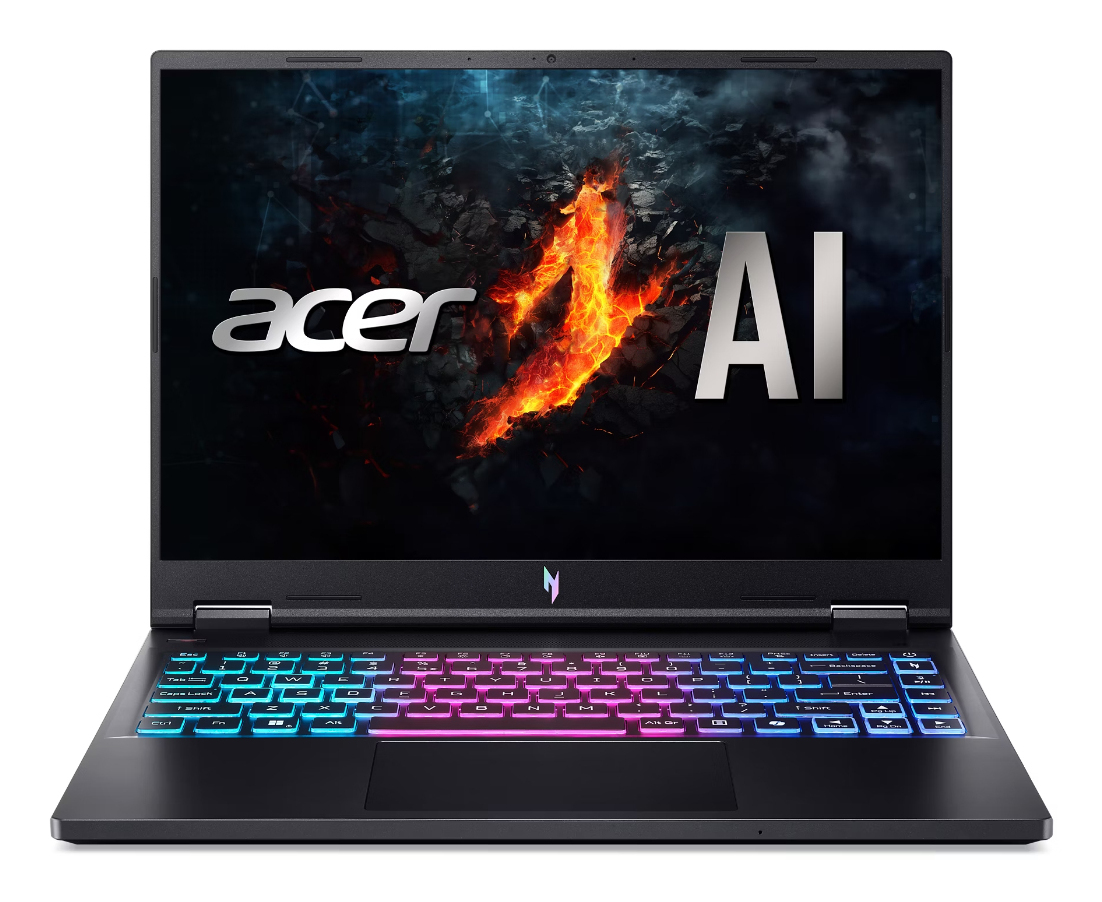 Acer Nitro 14 AN14-41-R0CD AMD Ryzen™ 7 8845HS Laptop 36,8 cm (14.5") WQXGA 16 GB LPDDR5x-SDRAM 1 TB SSD NVIDIA GeForce RTX 4060 Wi-Fi 6 (802.11ax) Windows 11 Home Zwart