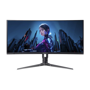 Acer Predator UM.CXXEE.501 computer monitor 86,4 cm (34") 3440 x 1440 Pixels UltraWide Quad HD QD-OLED Zwart