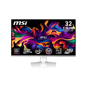 MSI MPG 321URXW QD-OLED computer monitor 80 cm (31.5") 3840 x 2160 Pixels 4K Ultra HD Wit