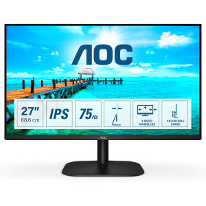 AOC B2 27B2H computer monitor 68,6 cm (27") 1920 x 1080 Pixels Full HD LED Zwart
