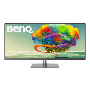 BenQ PD3420Q computer monitor 86,4 cm (34") 3440 x 1440 Pixels Quad HD LED Grijs