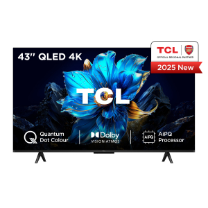 TCL 43P7K 43" | Ultra HD 4K QLED Smart TV (2025) | Google TV + Wifi | Dolby Vision & HDR10 | Quantum Dot Technologie | 60Hz