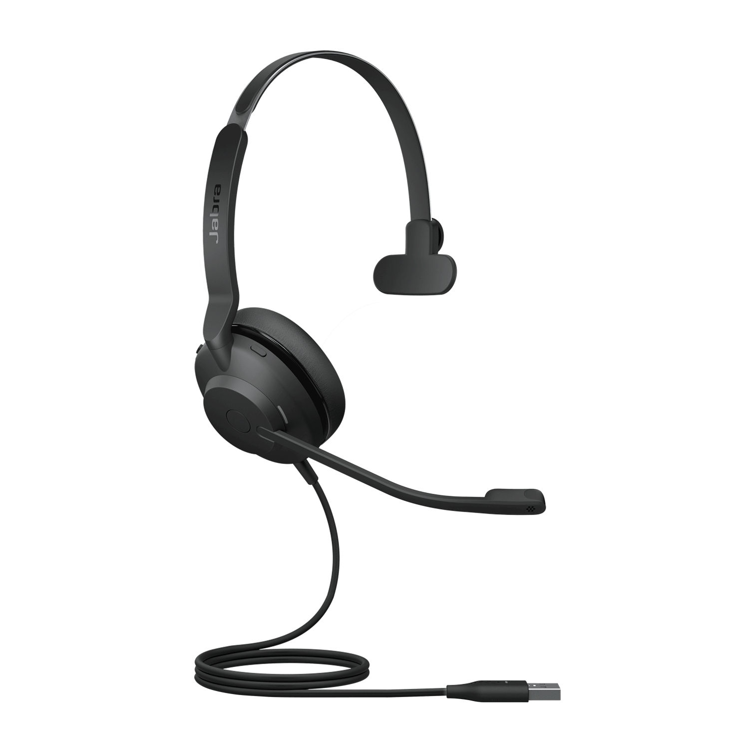 Jabra Evolve2 30 UC | Mono Bedraade On-Ear Headset USB-C | Zwart