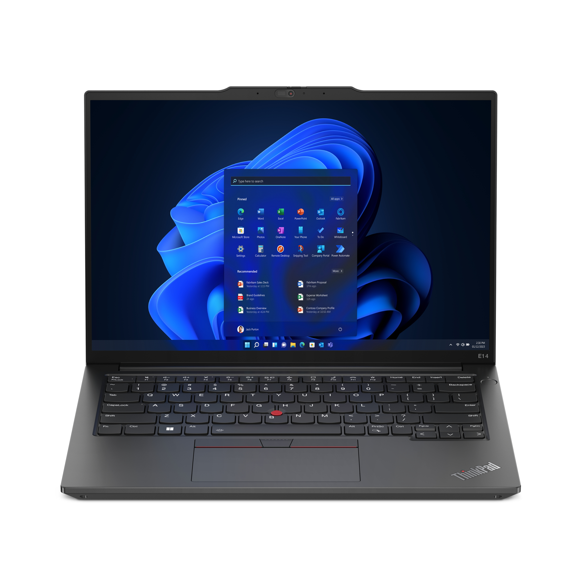 Lenovo ThinkPad E14 Gen 5 (AMD) AMD Ryzen™ 5 PRO 7530U Laptop 35,6 cm (14") WUXGA 16 GB DDR4-SDRAM 512 GB SSD Wi-Fi 6 (802.11ax) Windows 11 Pro Duits Zwart - Afbeelding 12