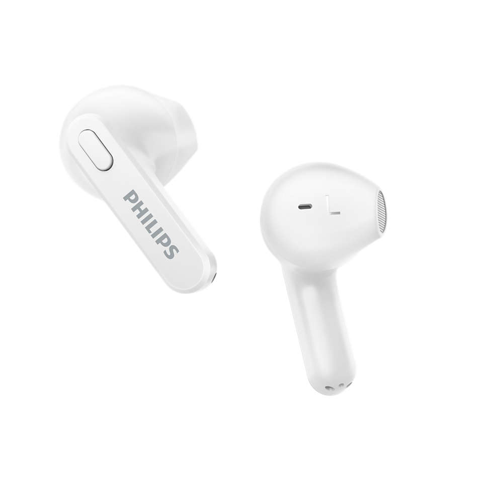 Philips TAT2236WT | Draadloze In-Ear Bluetooth Oordopjes | Wit - Afbeelding 5