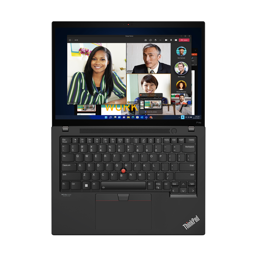 Lenovo ThinkPad P14s Gen 4 (Intel) Intel® Core™ i7 i7-1370P Mobiel werkstation 35,6 cm (14") WUXGA 64 GB LPDDR5x-SDRAM 1 TB SSD NVIDIA RTX A500 Wi-Fi 6E (802.11ax) Windows 11 Pro Duits Zwart - Afbeelding 11