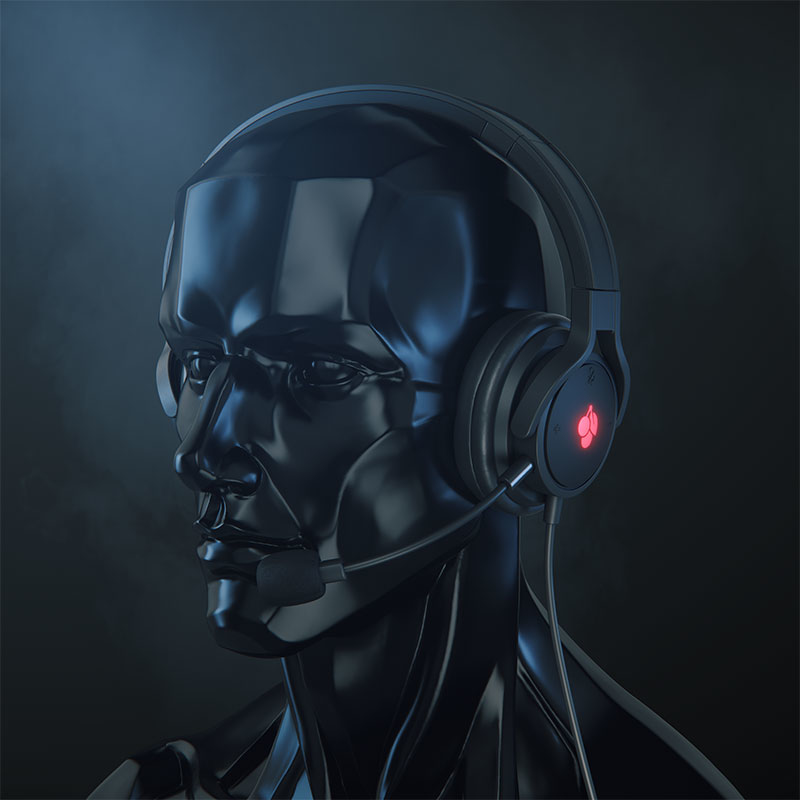 Cherry JA-2200 | Bedraade On-Ear Gaming Headset 3,5mm Connector | Zwart - Afbeelding 2