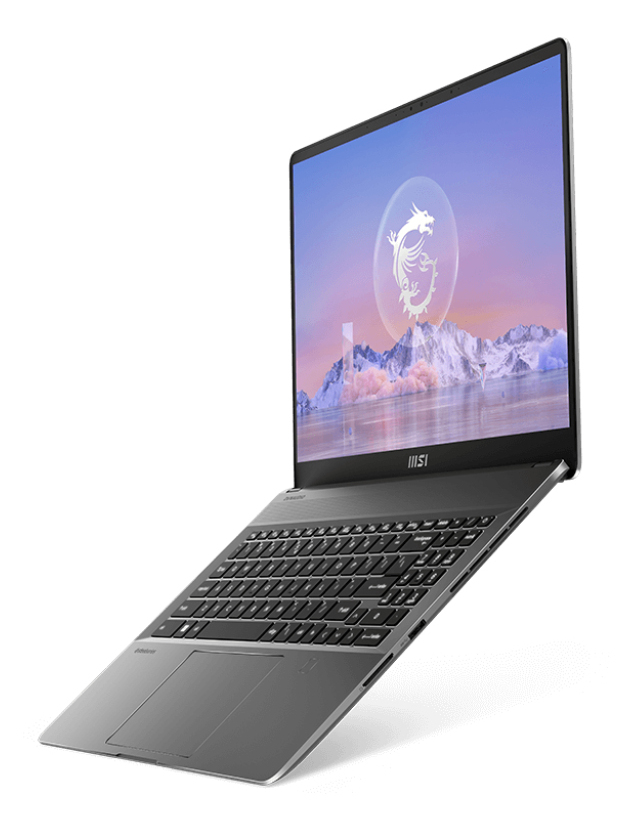 MSI Creator Z16 HX Studio Z16HX STUDIO B13VFTO-053 Intel® Core™ i7 i7-13700H Laptop 40,6 cm (16") Touchscreen Quad HD+ 32 GB DDR5-SDRAM 2 TB SSD NVIDIA GeForce RTX 4060 Wi-Fi 6E (802.11ax) Windows 11 Pro Grijs - Afbeelding 5