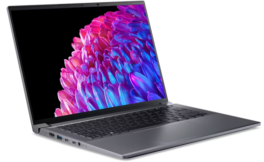 Acer Swift SFX14-72G-7208 Intel Core Ultra 7 155H Laptop 36,8 cm (14.5") 2.8K 16 GB LPDDR5x-SDRAM 1 TB SSD NVIDIA GeForce RTX 4060 Wi-Fi 6E (802.11ax) Windows 11 Home Grijs - Afbeelding 2