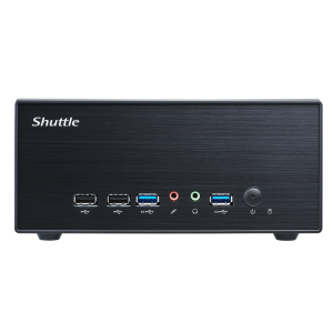 Shuttle XPС slim XPC slim Barebone XH610G2 - S1700, Intel H610, 1xDP, 2xHDMI, 2 PCIe Slots (1x 16X & 1x X1), 2x Intel LAN (1G + 2.5G), 8x USB, 1x 2.5", 3x M.2, 24/7 permanent gebruik