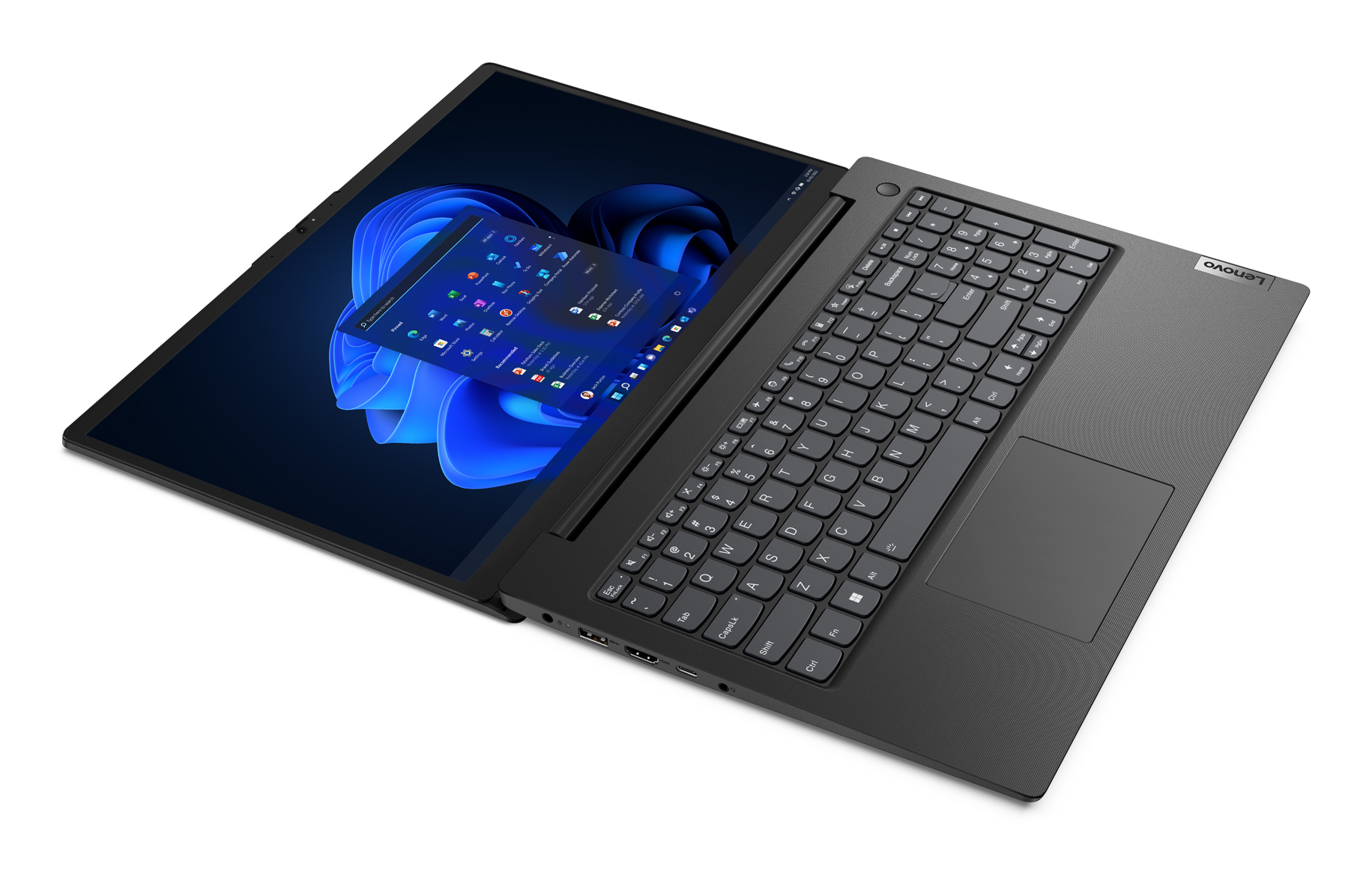 Lenovo V15 G3 IAP Intel® Core™ i3 i3-1215U Laptop 39,6 cm (15.6") Full HD 8 GB DDR4-SDRAM 512 GB SSD Wi-Fi 5 (802.11ac) Windows 11 Home Duits Zwart - Afbeelding 9