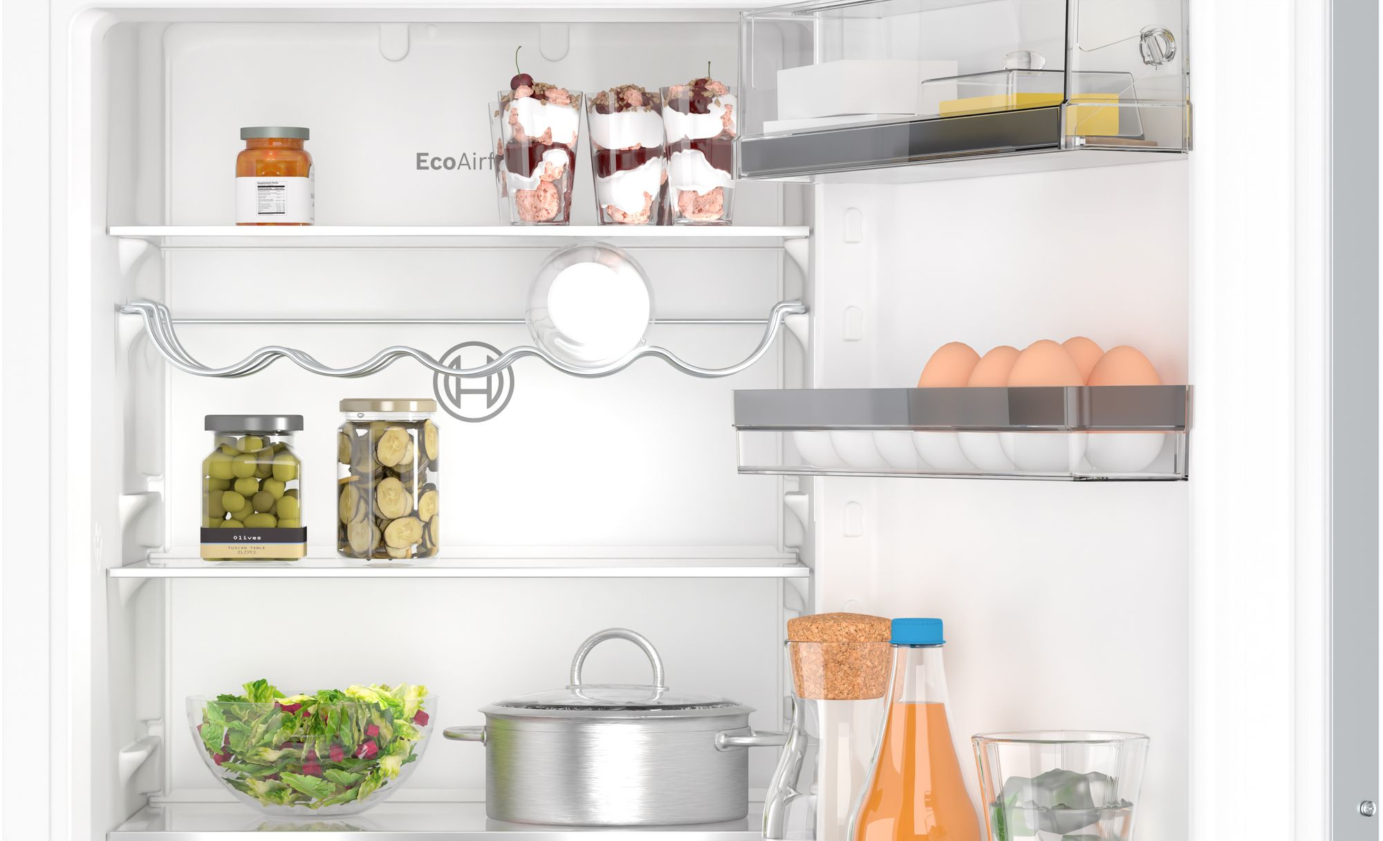 Bosch KIN86ADD0 koel-vriescombinatie Vrijstaand 260 l D Wit - Afbeelding 3