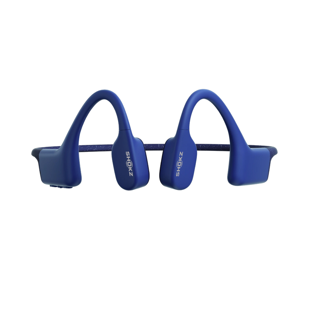 SHOKZ OpenSwim Hoofdtelefoons Draadloos Neckband Sporten Blauw - Afbeelding 2