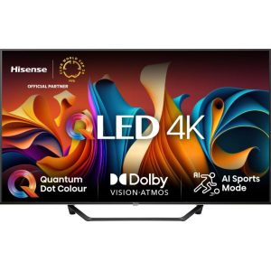 Hisense 43A79NQ | 43'' Ultra HD 4K | QLED Smart TV | Wifi | VIDAA | Local Dimming | HDR10 | 60Hz