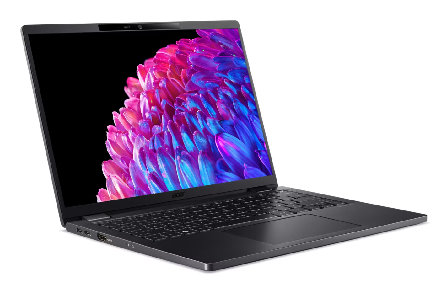 Acer TravelMate P6 TMP614-73-TCO-58ZV Intel Core Ultra 5 125H Laptop 35,6 cm (14") WUXGA 32 GB LPDDR5x-SDRAM 1 TB SSD Wi-Fi 7 (802.11be) Windows 11 Pro Zwart - Afbeelding 2