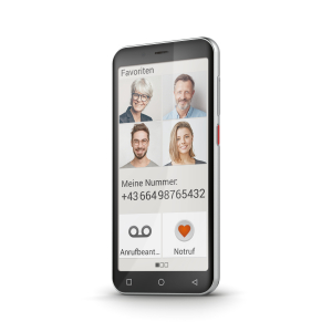 Emporia emporiaSMART5.mini 12,6 cm (4.95") Single SIM Android 13 4G USB Type-C 4 GB 64 GB 2500 mAh Zwart