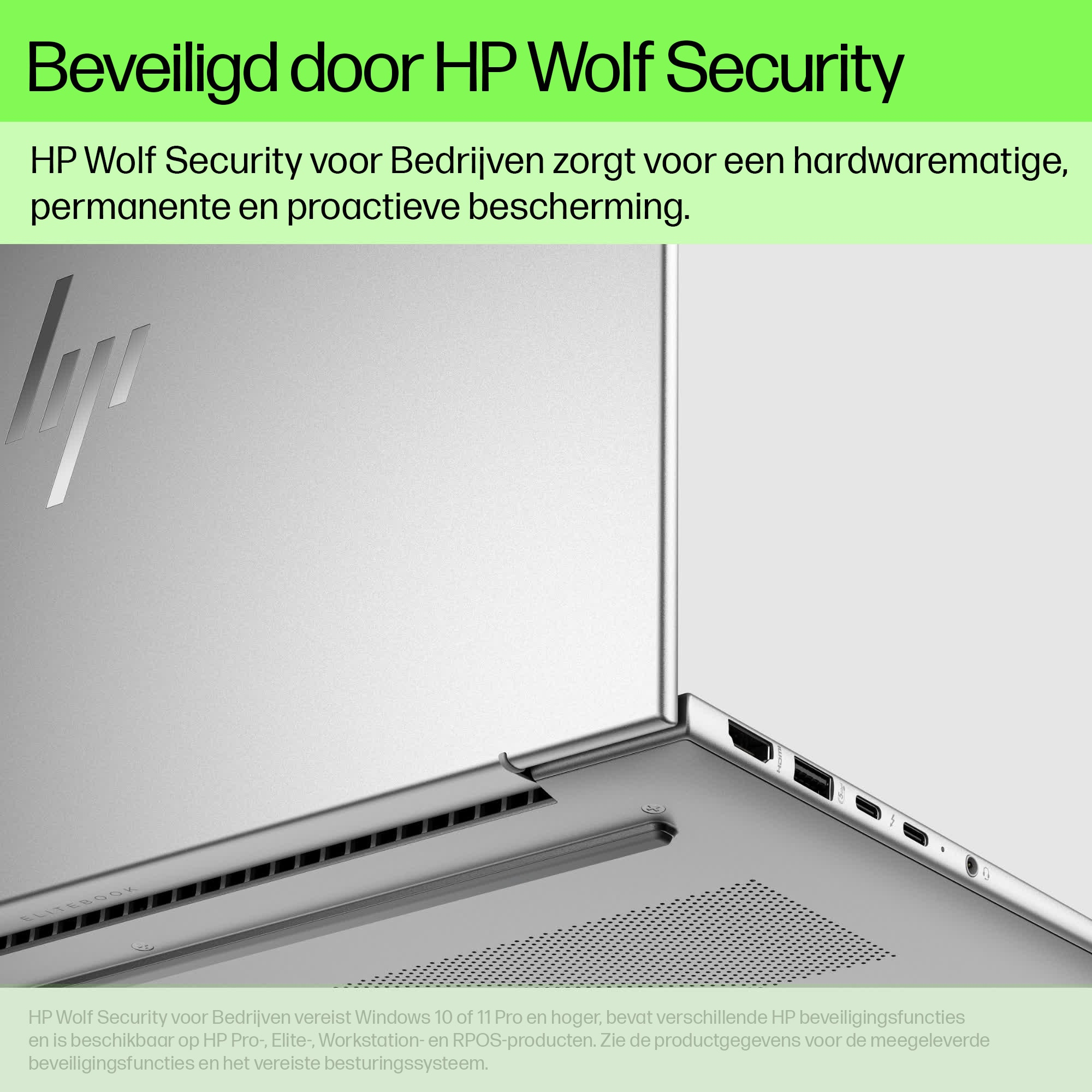 HP EliteBook 640 14 inch G11 Notebook PC Intel Core Ultra 5 125U Laptop 35,6 cm (14") WUXGA 16 GB DDR5-SDRAM 512 GB SSD Wi-Fi 6E (802.11ax) Windows 11 Pro Zilver - Afbeelding 2