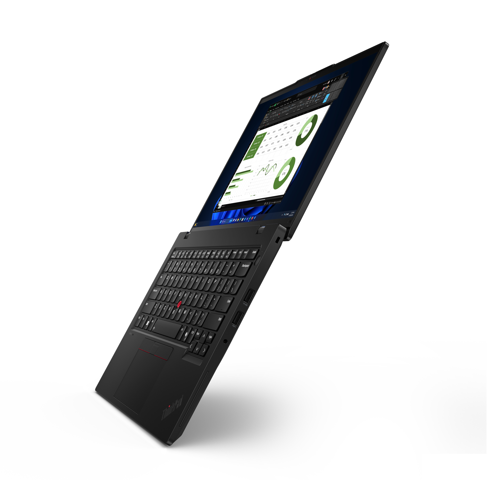 Lenovo ThinkPad L14 Gen 5 (AMD) AMD Ryzen™ 7 PRO 7735U Laptop 35,6 cm (14") WUXGA 16 GB DDR5-SDRAM 512 GB SSD Wi-Fi 6E (802.11ax) Windows 11 Pro Engels Zwart - Afbeelding 3