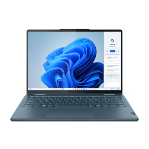 Lenovo Yoga 7 2-in-1 14IML9 Intel Core Ultra 5 125H Hybride (2-in-1) 35,6 cm (14") Touchscreen WUXGA 16 GB LPDDR5x-SDRAM 1 TB SSD Wi-Fi 6E (802.11ax) Windows 11 Home Duits Blauwgroen
