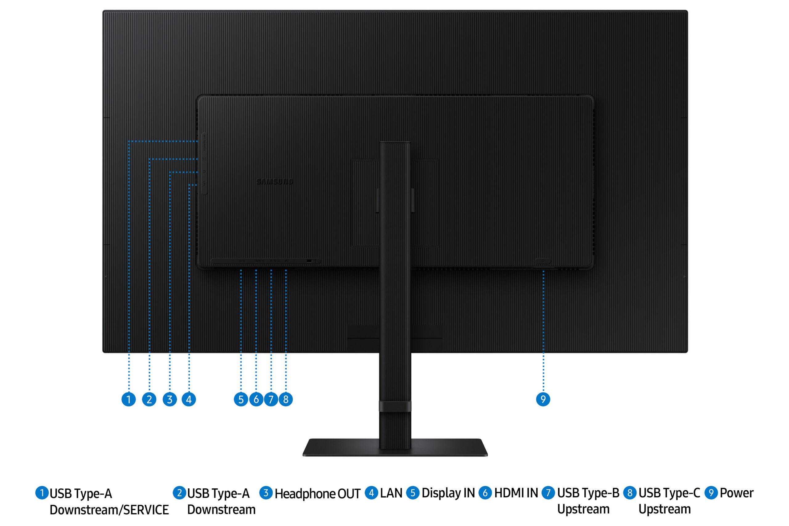 Samsung 37" ViewFinity S8 S80UD UHD Monitor - Afbeelding 16