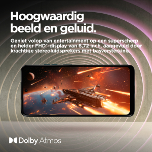 Motorola moto g15 17,1 cm (6.72") Dual SIM Android 15 4G USB Type-C 8 GB 128 GB 5200 mAh Marineblauw