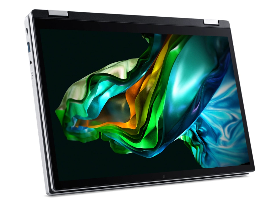 Acer Aspire 3 Spin 14 A3SP14-31PT-310V Intel® Core™ i3 i3-N305 Hybride (2-in-1) 35,6 cm (14") Touchscreen WUXGA 8 GB LPDDR5-SDRAM 512 GB SSD Wi-Fi 6 (802.11ax) Windows 11 Home Zilver - Afbeelding 8