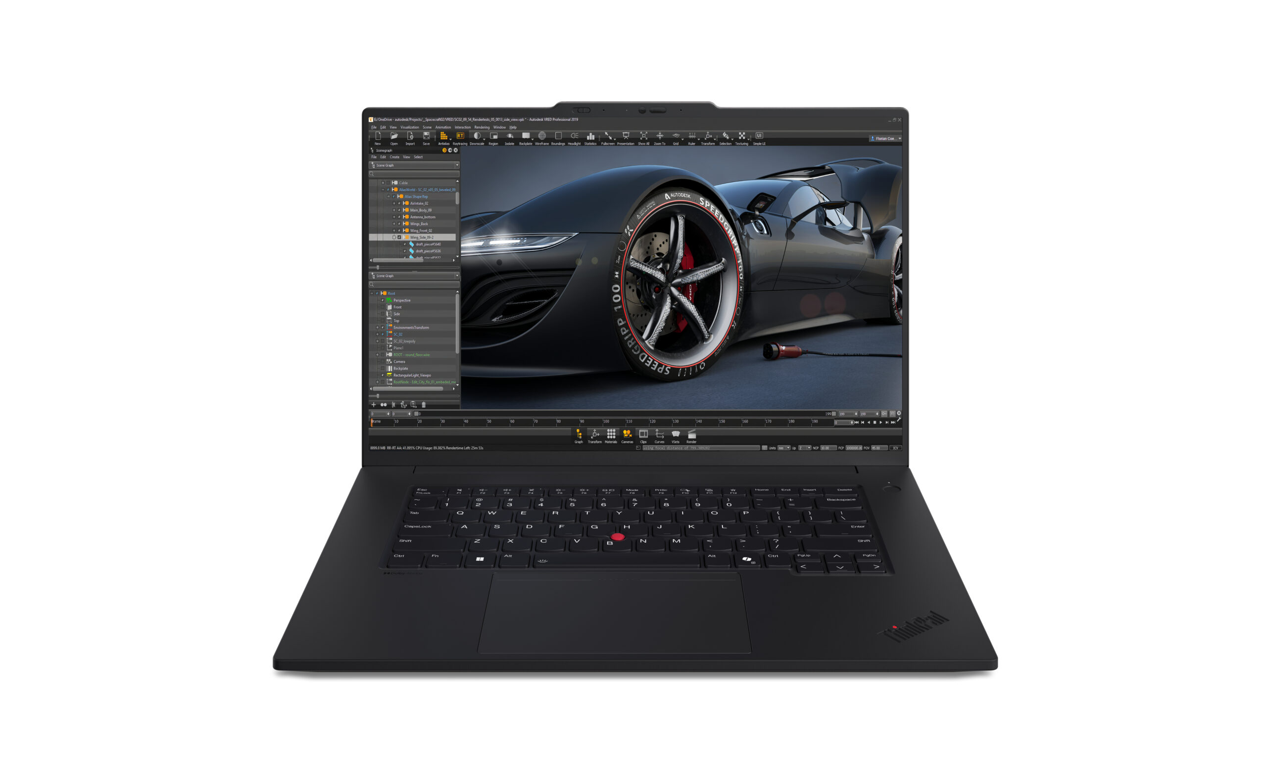 Lenovo ThinkPad P1 Gen 7 Intel Core Ultra 7 165H Mobiel werkstation 40,6 cm (16") WQXGA 32 GB LPDDR5x-SDRAM 1 TB SSD NVIDIA GeForce RTX 4070 Wi-Fi 7 (802.11be) Windows 11 Pro Engels Zwart