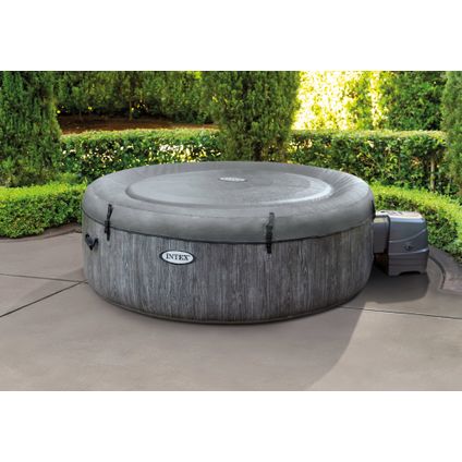Intex bubblebad PureSpa Bubble Baltik 6personen grijs Ø216x71cm - Afbeelding 2