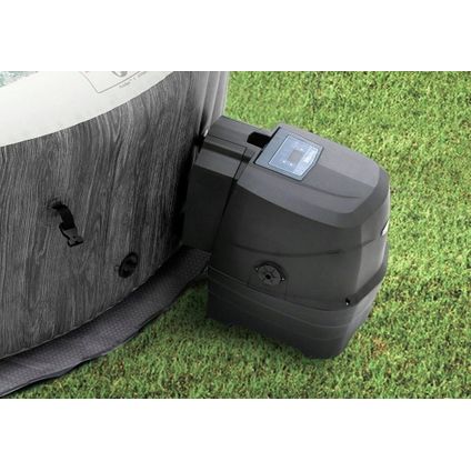 Intex bubblebad PureSpa Bubble Baltik 6personen grijs Ø216x71cm - Afbeelding 5