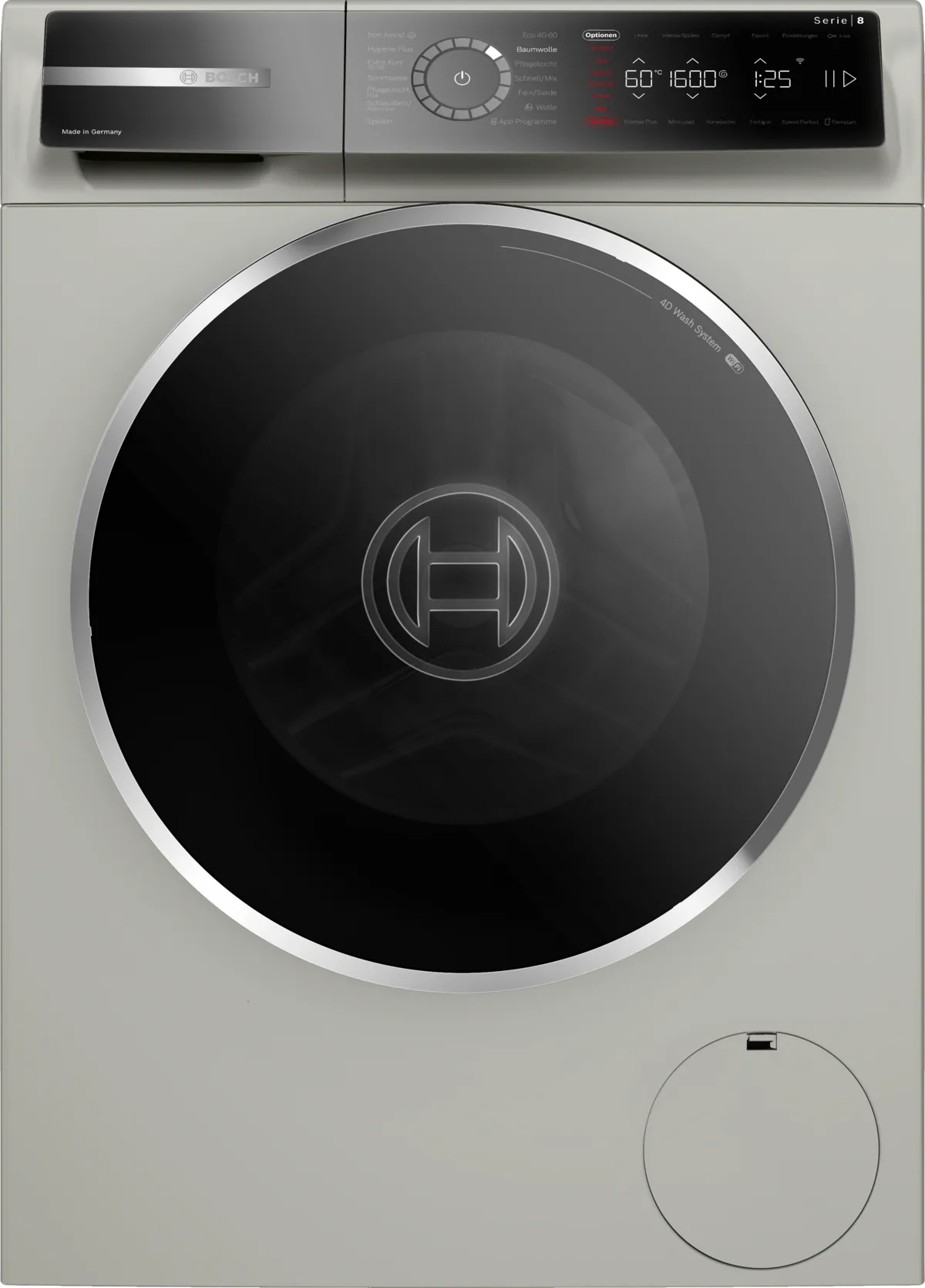 Bosch WGB2560X1 wasmachine Voorbelading 10 kg 1600 RPM Zilver