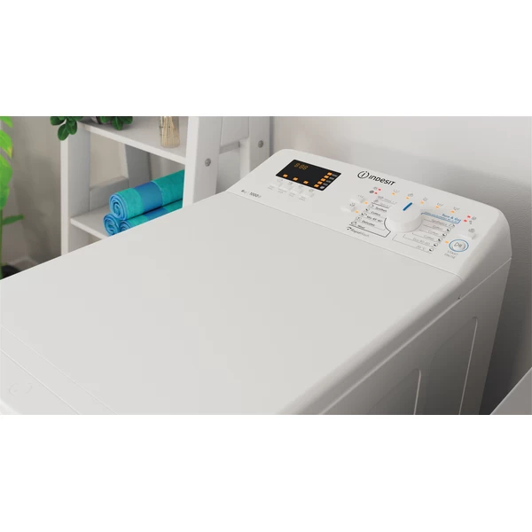 Indesit BTW S60400 EU/N wasmachine Bovenbelading 6 kg 1000 RPM Wit - Afbeelding 5