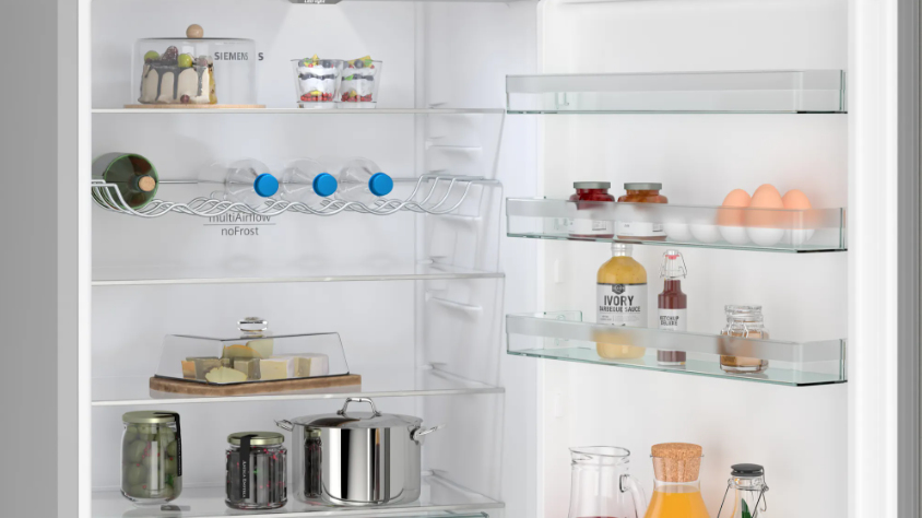 Siemens iQ300 KG49NXIBF koel-vriescombinatie Vrijstaand 440 l B Roestvrijstaal - Afbeelding 3