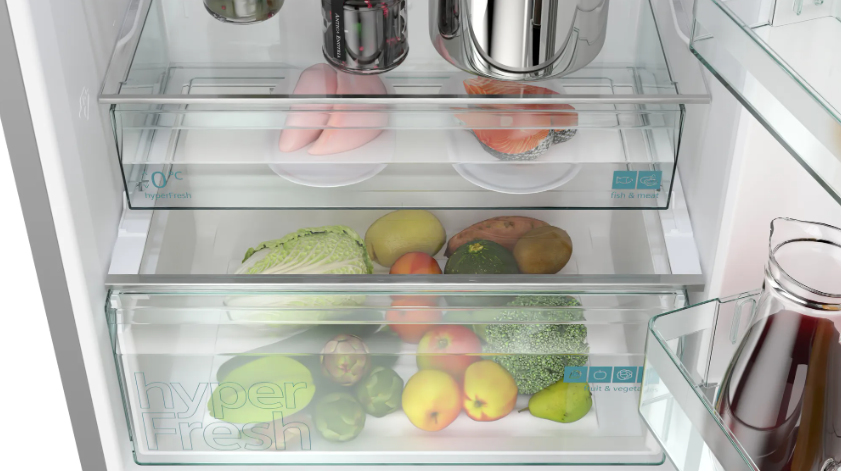 Siemens iQ300 KG49NXIBF koel-vriescombinatie Vrijstaand 440 l B Roestvrijstaal - Afbeelding 4