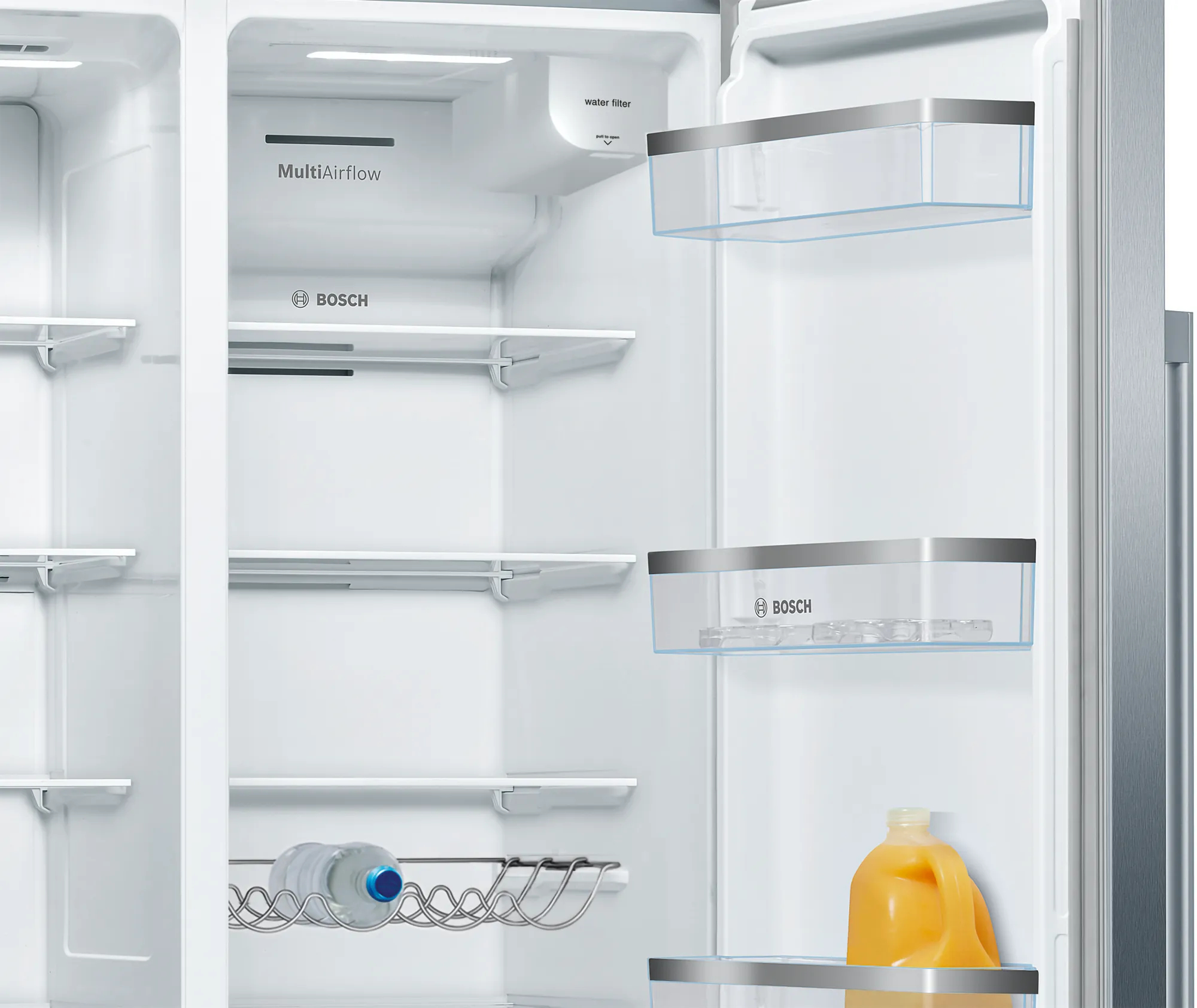 Bosch Serie 6 KAD93AIDP amerikaanse koelkast Vrijstaand 562 l D Roestvrijstaal - Afbeelding 4